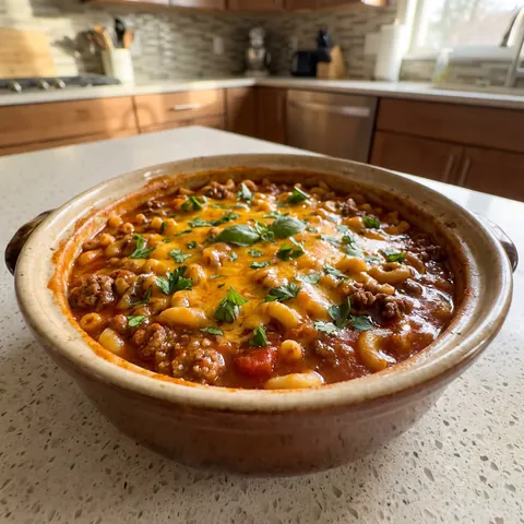 American Goulash Photo of American Goulash (One-Pot Beef & Macaroni)