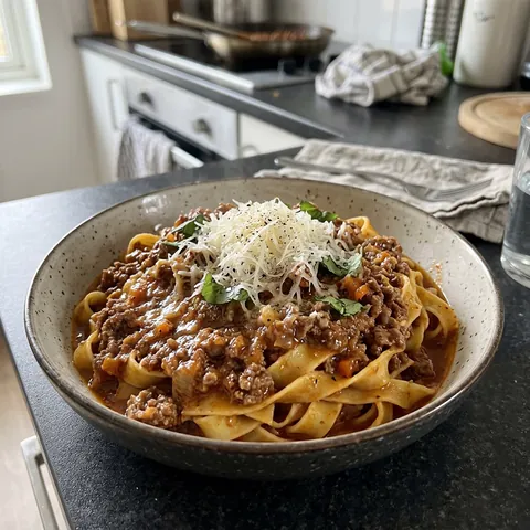 Bolognese Sauce Photo of Bolognese Sauce (Slow-Simmered Italian Meat Sauce)