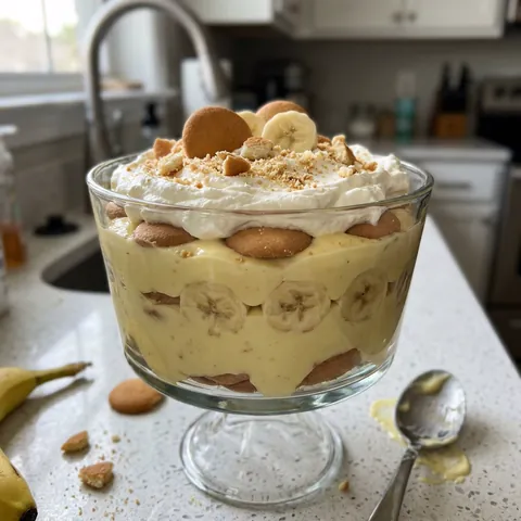 Banana Pudding Photo of Banana Pudding (Southern Layered Dessert, From Scratch)
