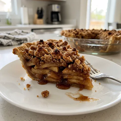 Dutch Apple Pie Photo of Dutch Apple Pie (Crumb Topping, Extra Crunchy)
