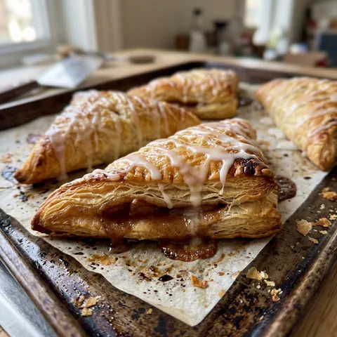 Apple Turnovers Photo of Apple Turnovers (Puff Pastry, 30 Minutes)
