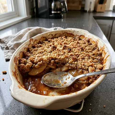 Apple Crisp Without Oats Photo of Apple Crisp Without Oats (Buttery Crumble Topping)