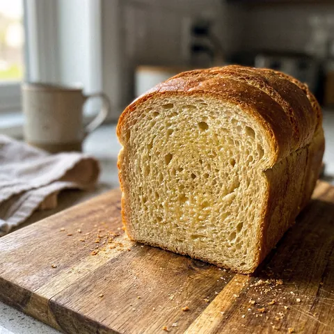 Sourdough Sandwich Bread Photo of Sourdough Sandwich Bread (Soft Slicing Loaf)